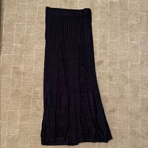 COS Navy Blue Maxi Skirt